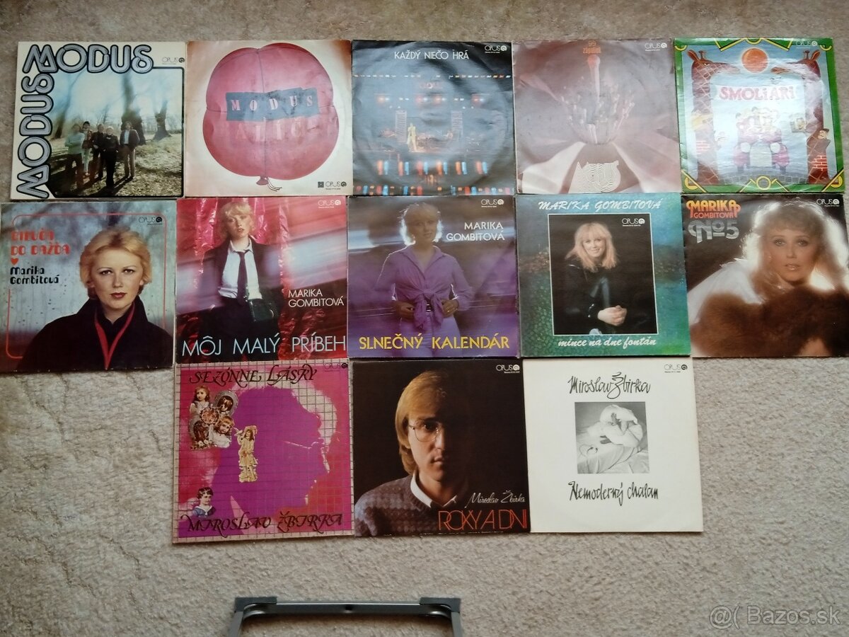 LP platne – rozličné