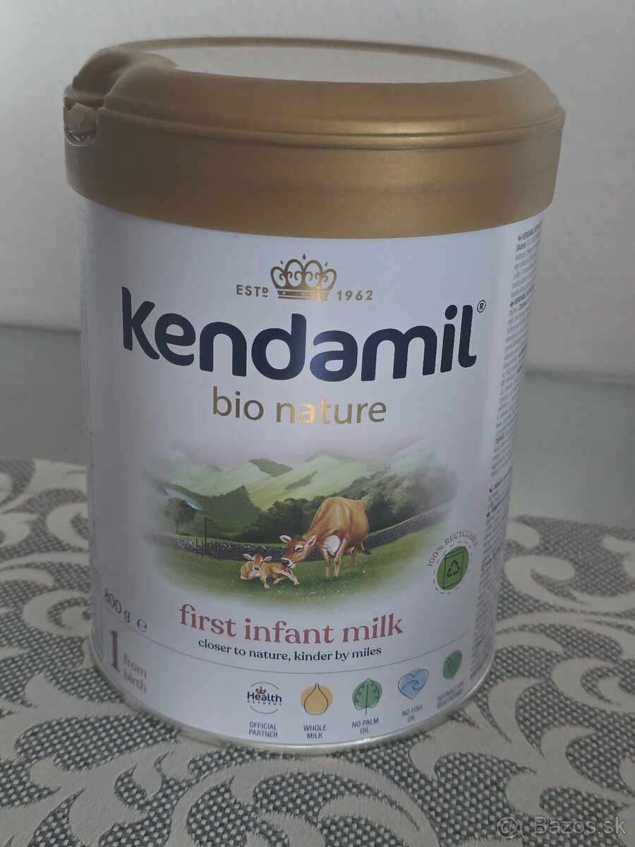 Dojčenske mliečko Kendamil BIO nature 1
