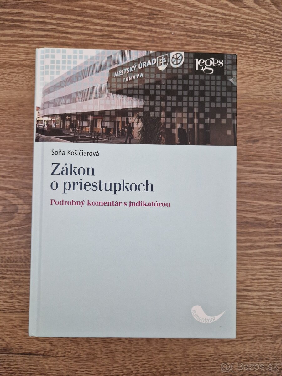 Zákon o priestupkoch s komentárom a judikatúrou