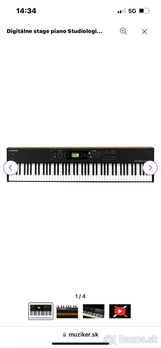 Studiologic Numa x piano