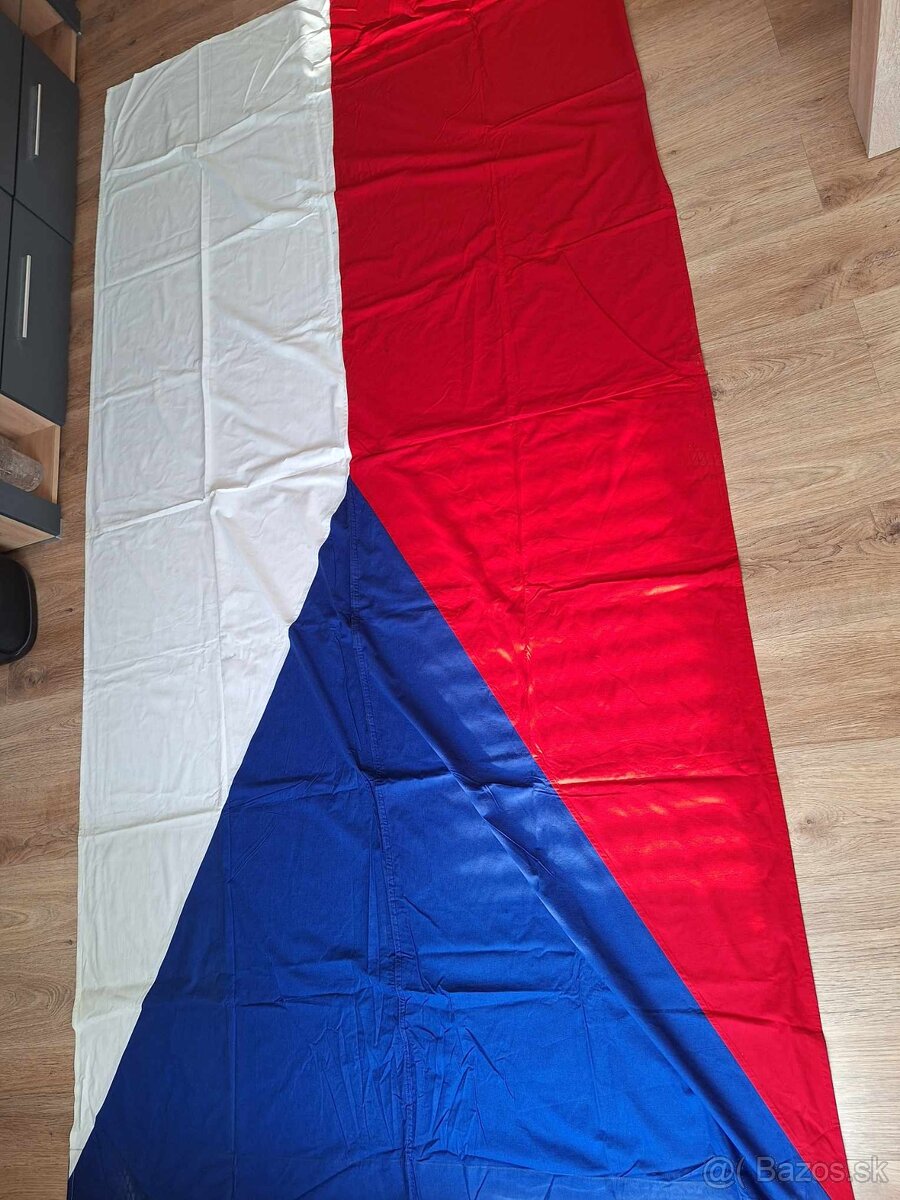 vlajka ČSSR zástava  , ČS červený kríž