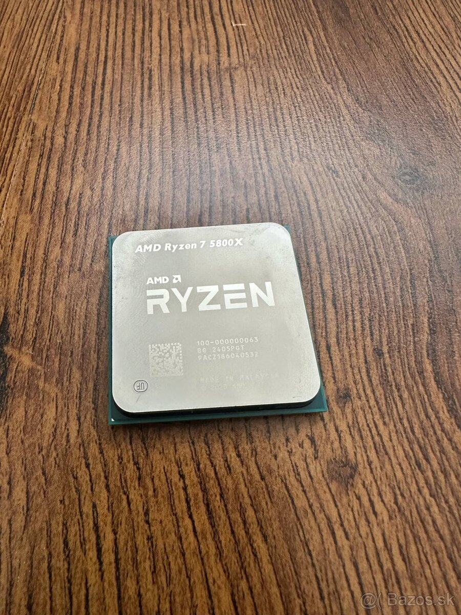 Predam AMD Ryzen 7 5800x AM4 8C/16T BA/TT/NR aktuálne