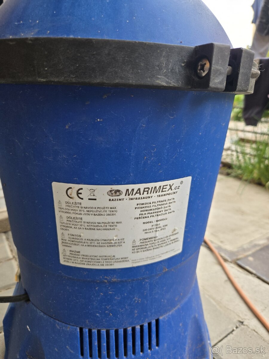 Piesková filtrácia marinex