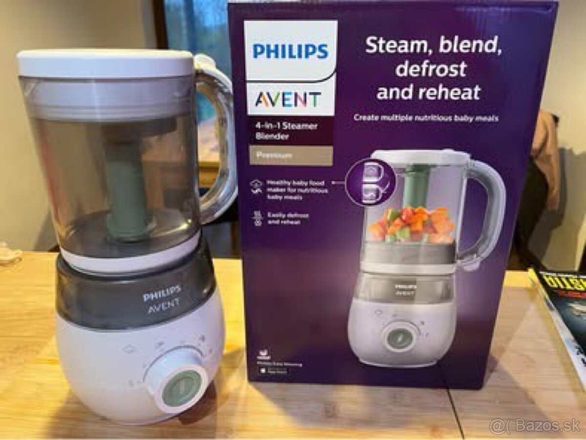 Philips Avent 4 v 1 parný mixer