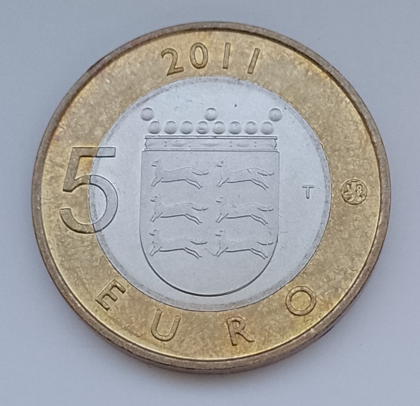 pamatne 5€ mince Finsko