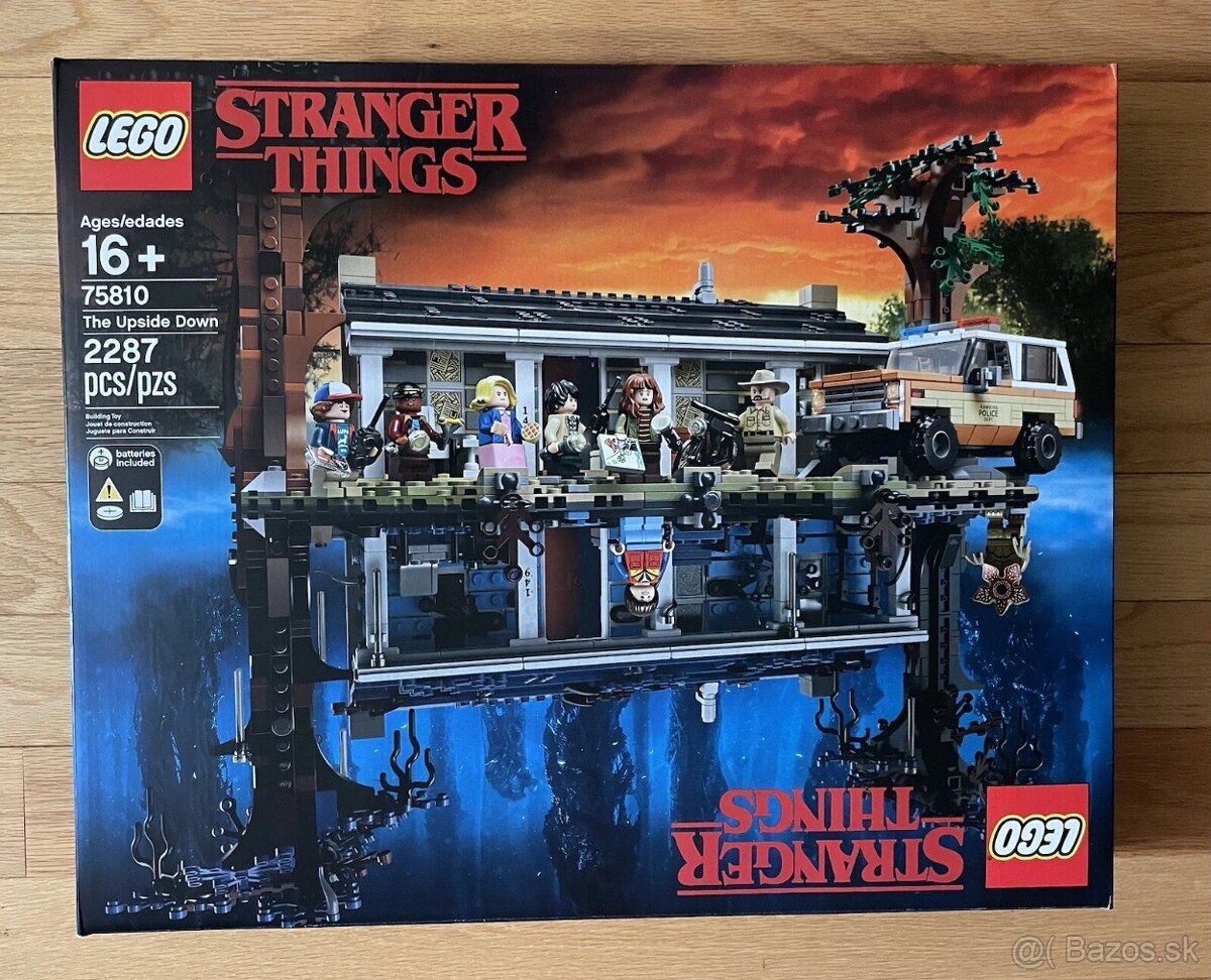 Nové LEGO Stranger Things 75810 Upside Down