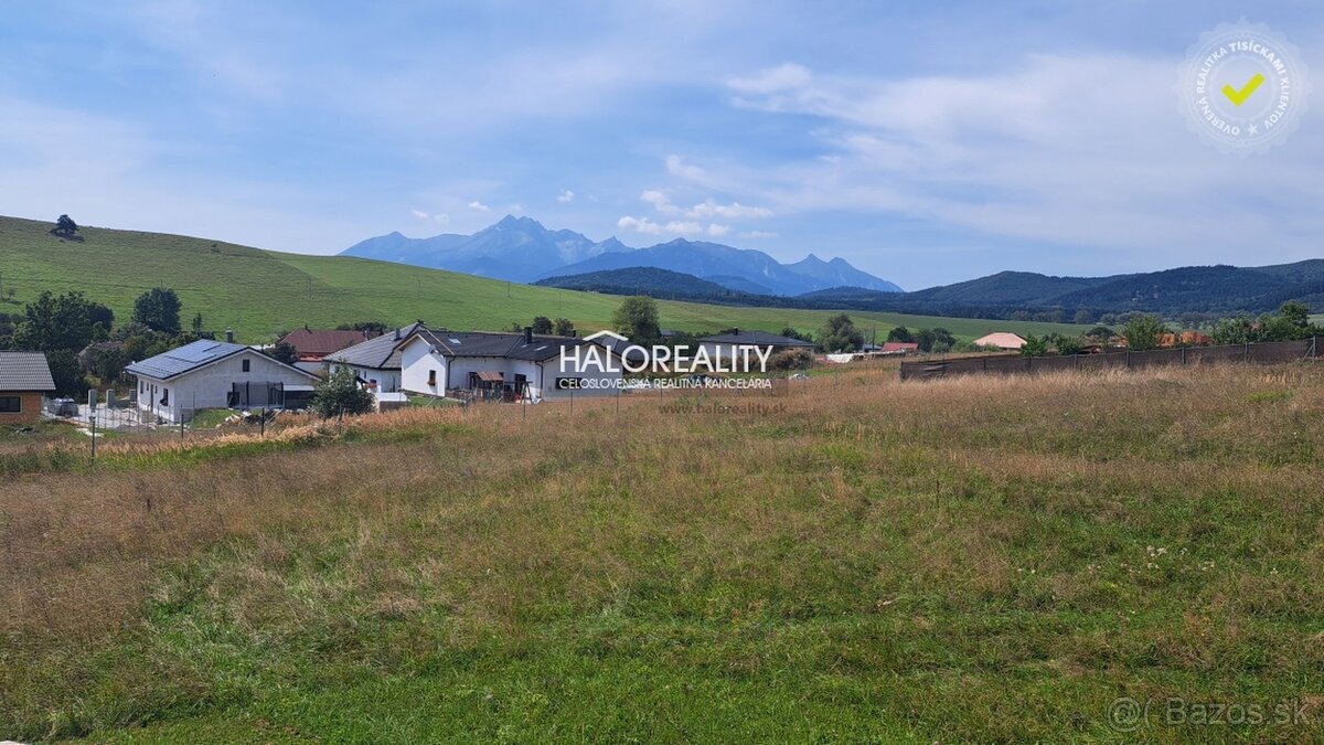 HALO reality - Predaj, pozemok pre rodinný dom 1600 m2 Voj