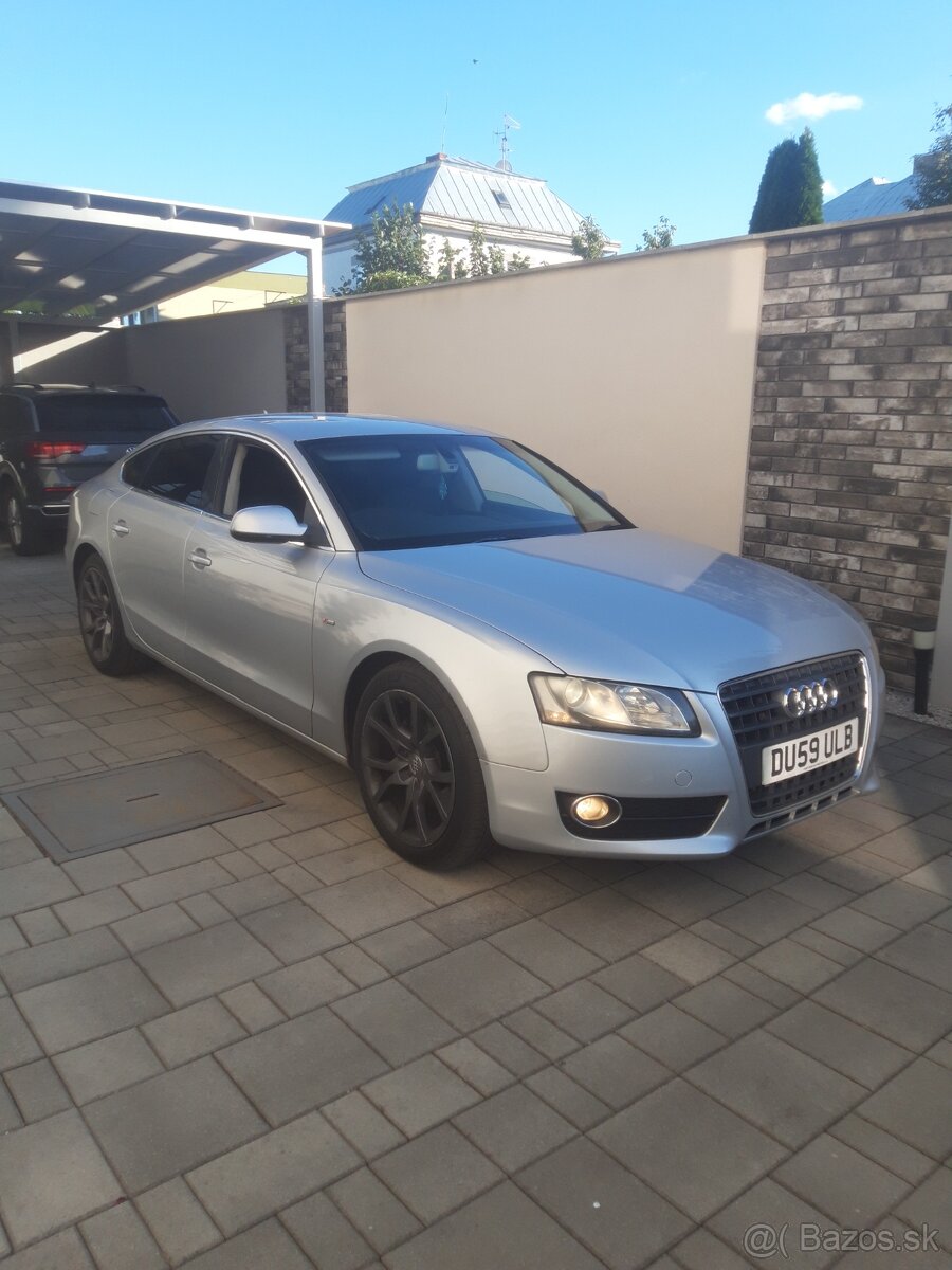 AUDI A5-2.0TDI M6 SPORTBACK DOVOZ GB