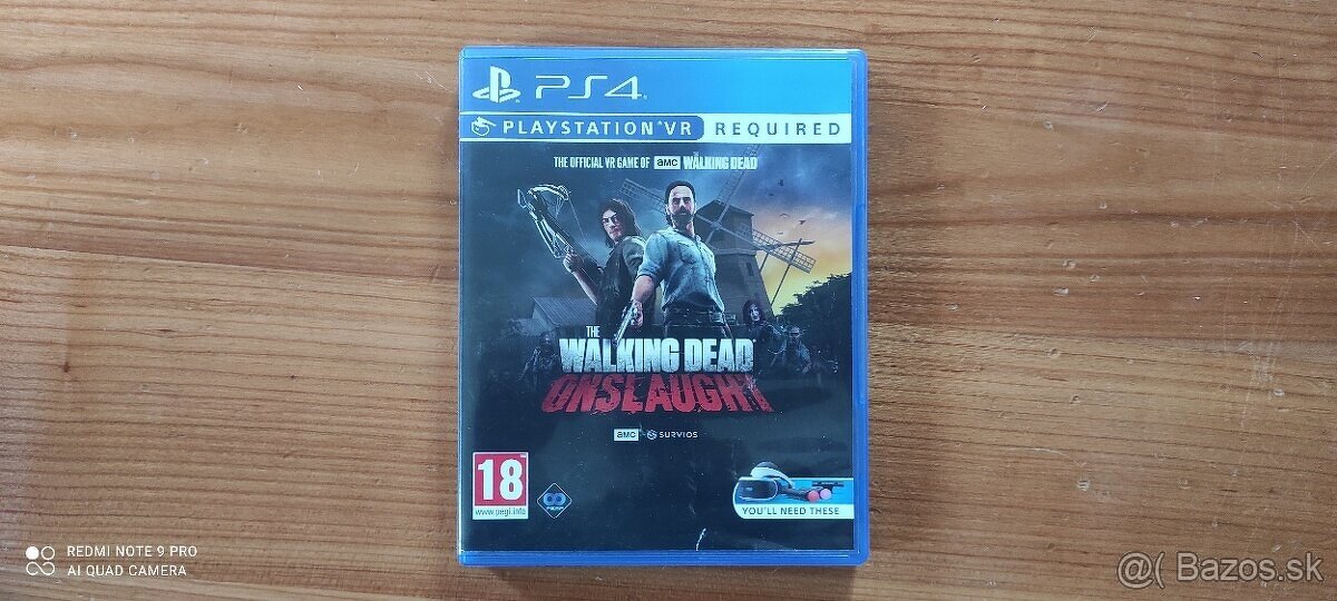 The Walking Dead Onslaught (ps4)