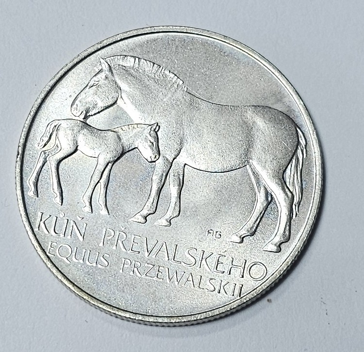 Predaj 50 Kčs Kôň Převalského v BK