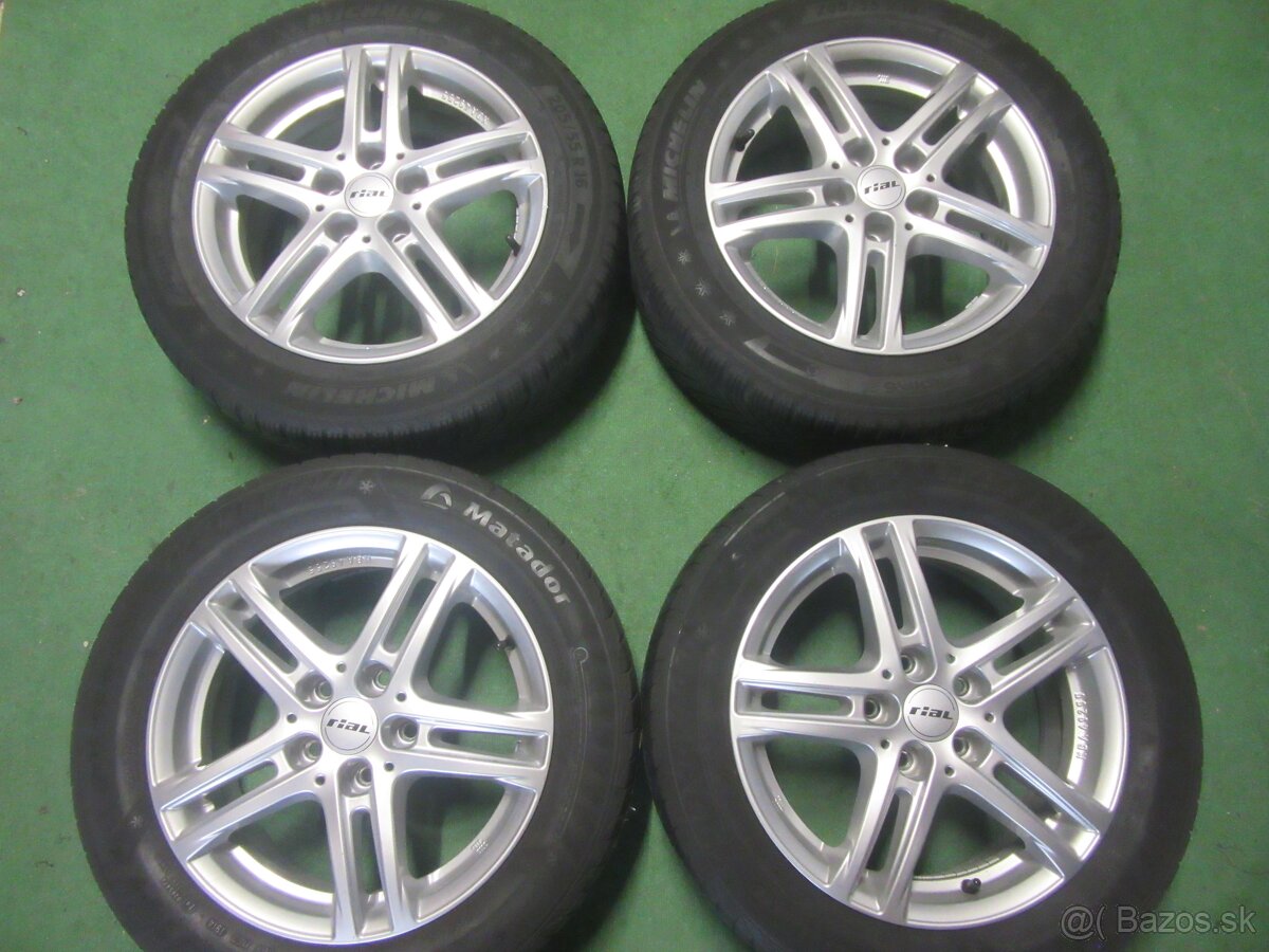 R16 Zimná sada RIAL rozteč 5x112 205/55R16