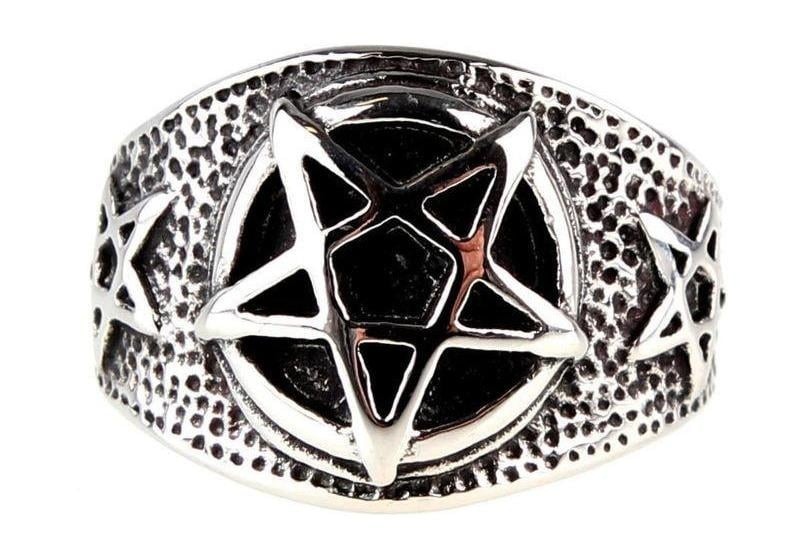 prsteň ETNOX - Pentagram