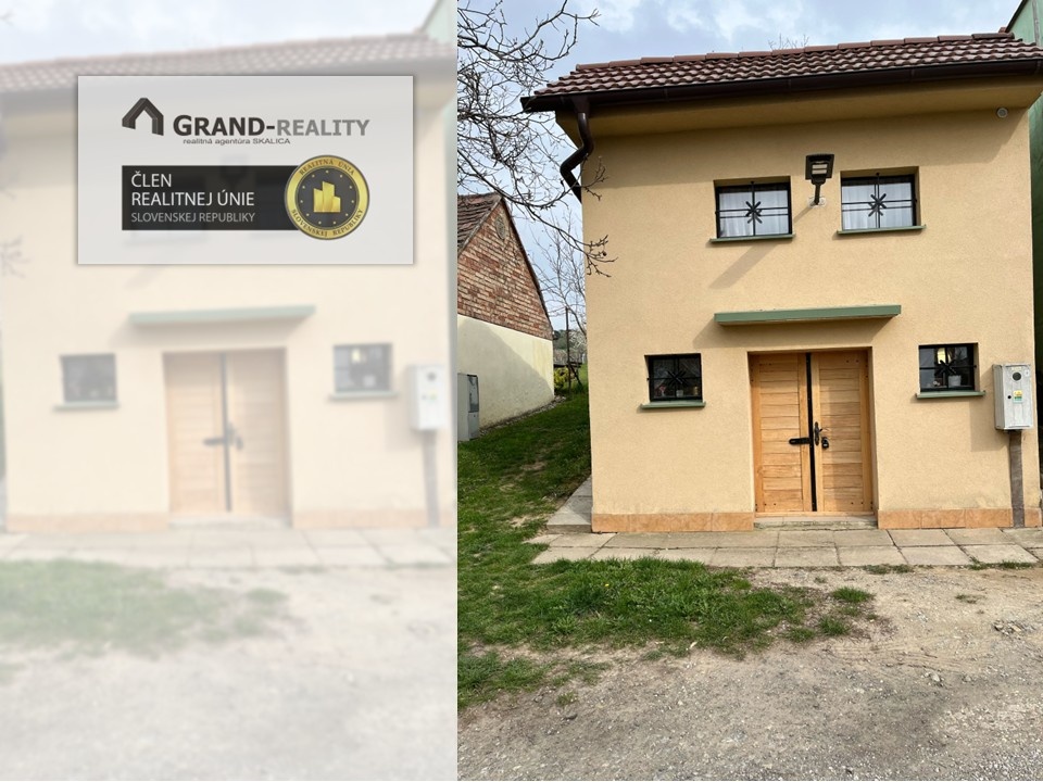 ZĽAVNENÉ • Na predaj vinohrad. domček s pivnicou a pozemkom