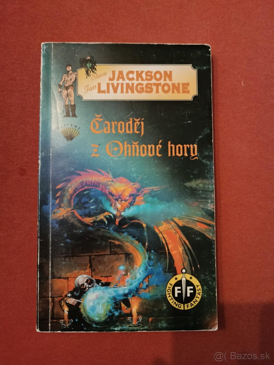 Jackson/Livingstone - Čaroděj z Ohňové hory (gamebook)