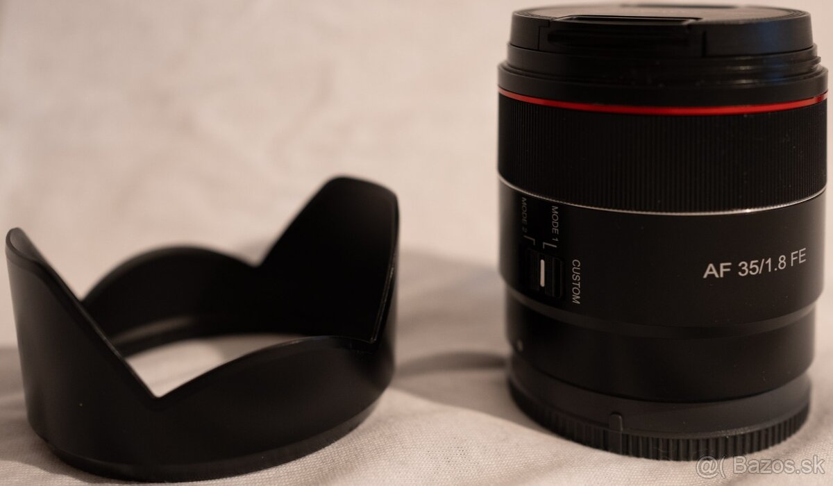 Predám objektív Samyang AF 35mm F/1.8 pre Sony FE