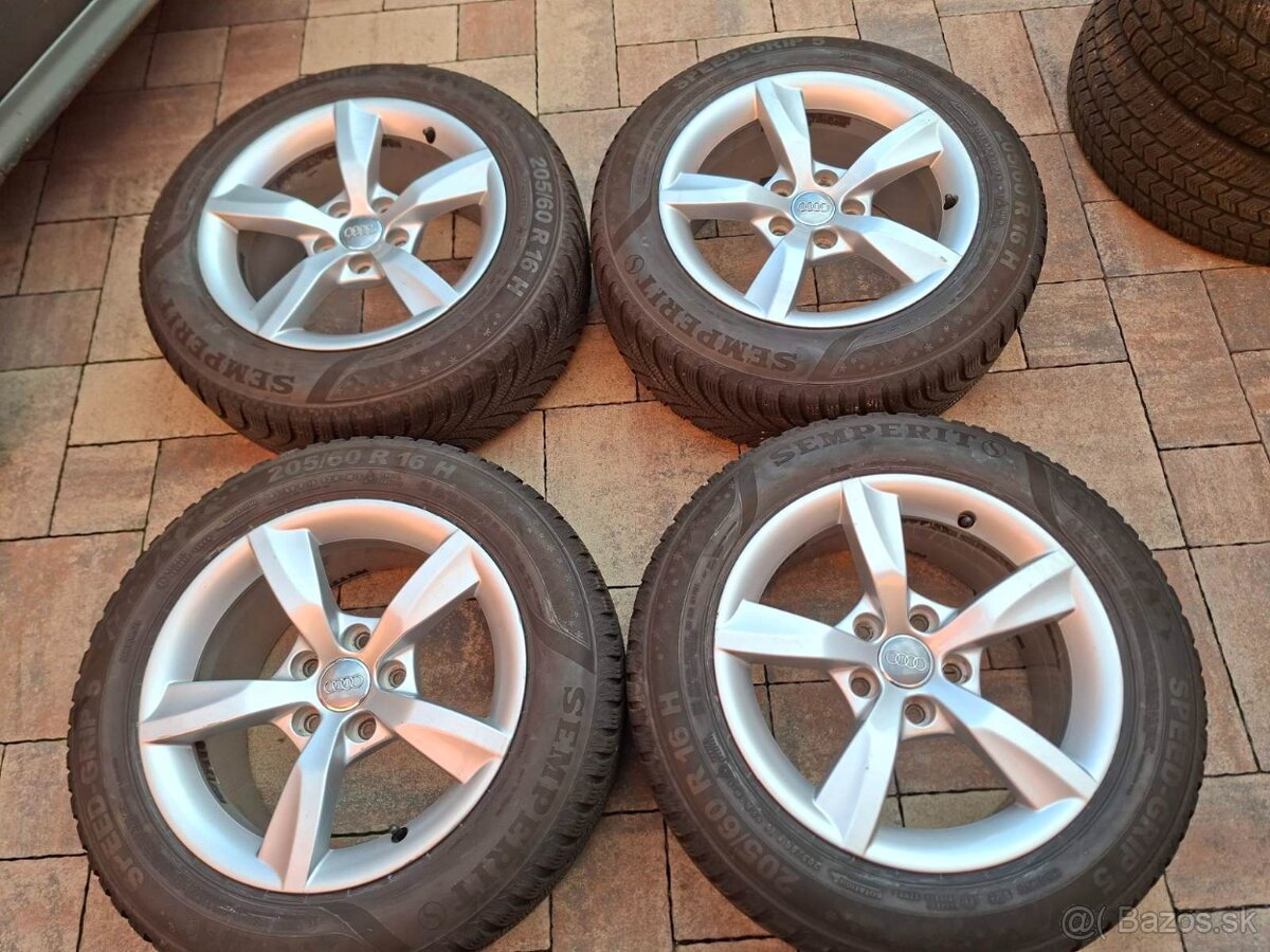 Originálne hlinikove disky Audi R16, 5x112
