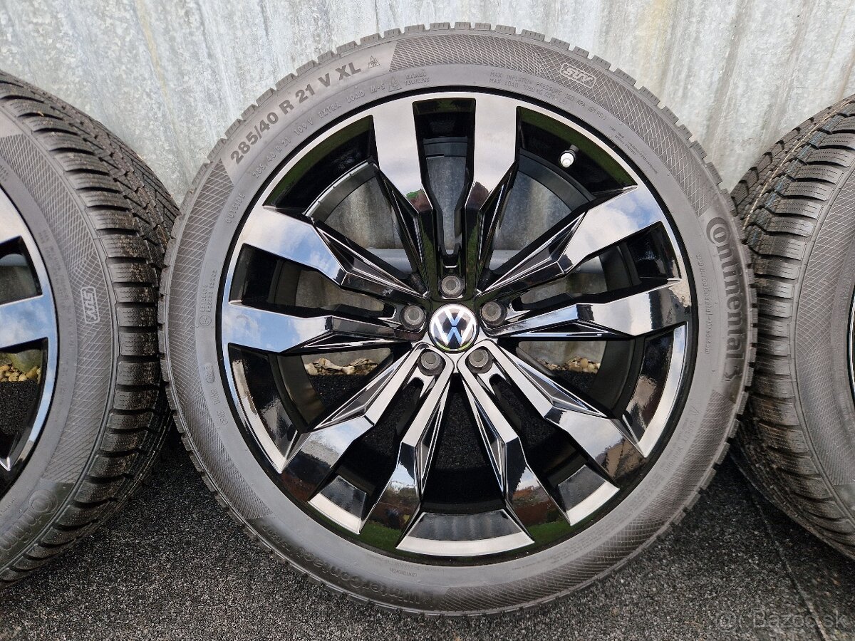 VW Suzuka R21 Touareg Rline 5x112 R21 285/40 R21 Nepoužite