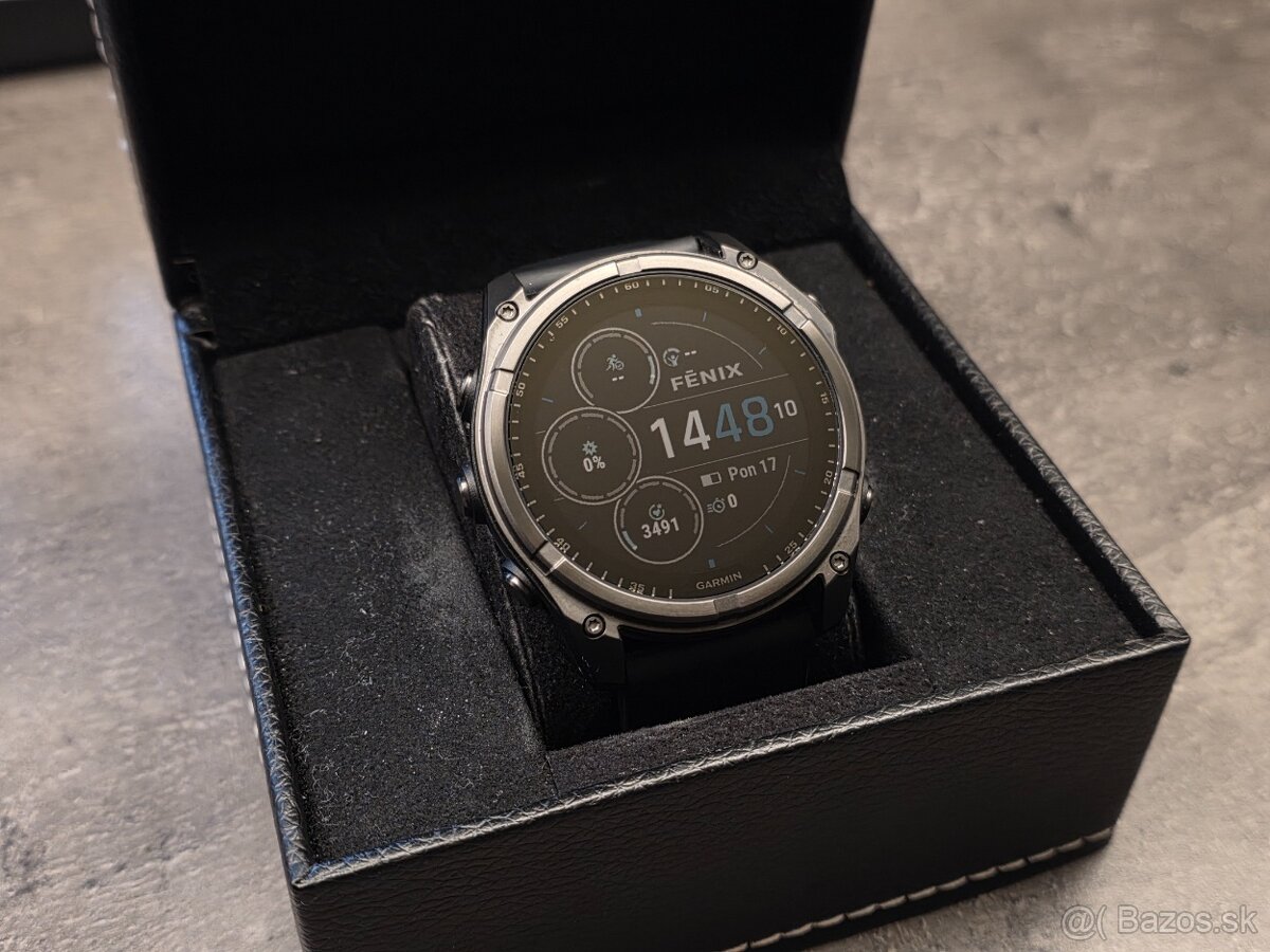 Garmin Fenix 8 51mm solar sapphire