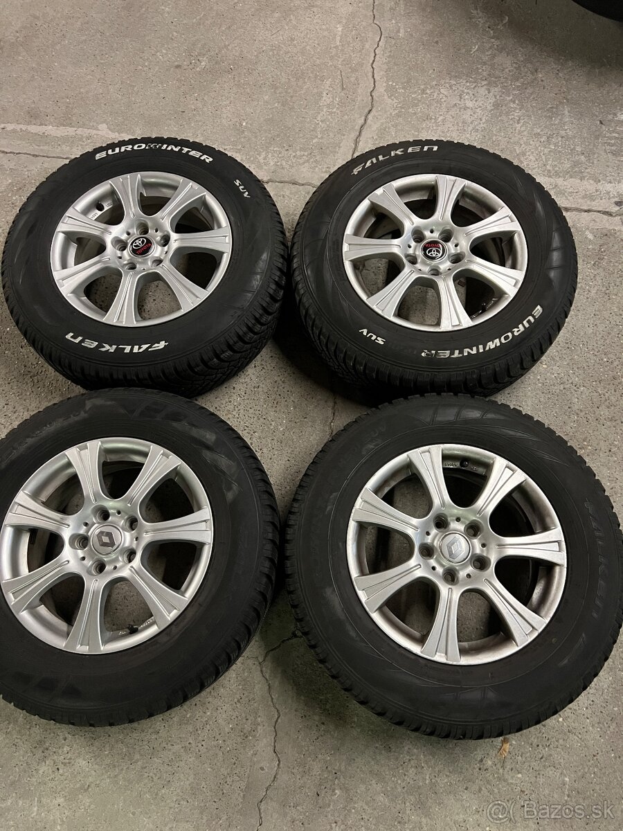 Zimné gumy na elektrónoch R16 Toyota Rav4