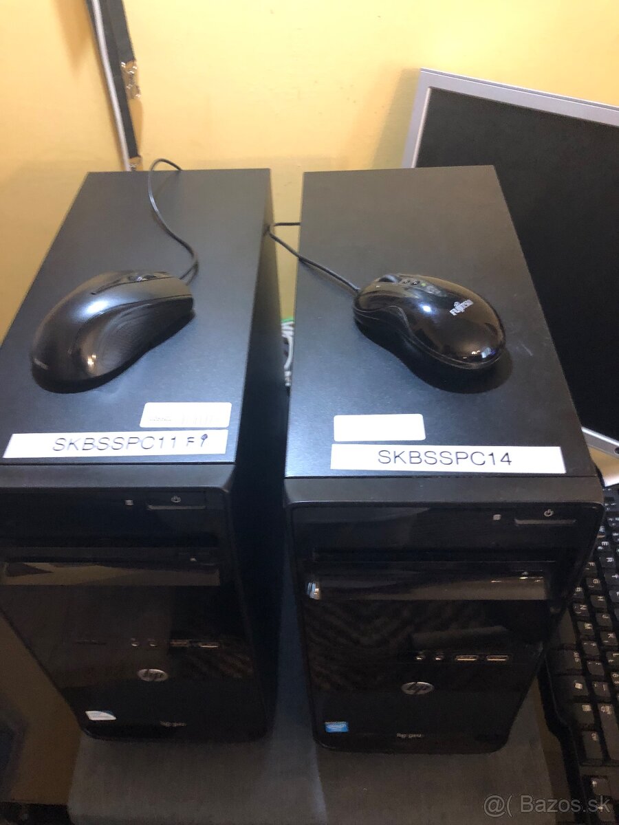 Predám 2 ks rovnaké repasované PC HP S WINDOWS 11