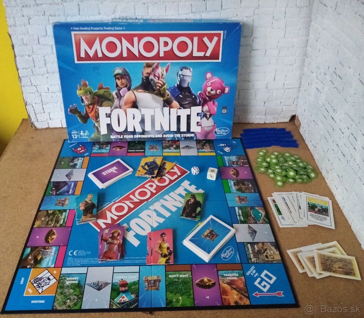 Spoločenská hra Monopoly Fortnite