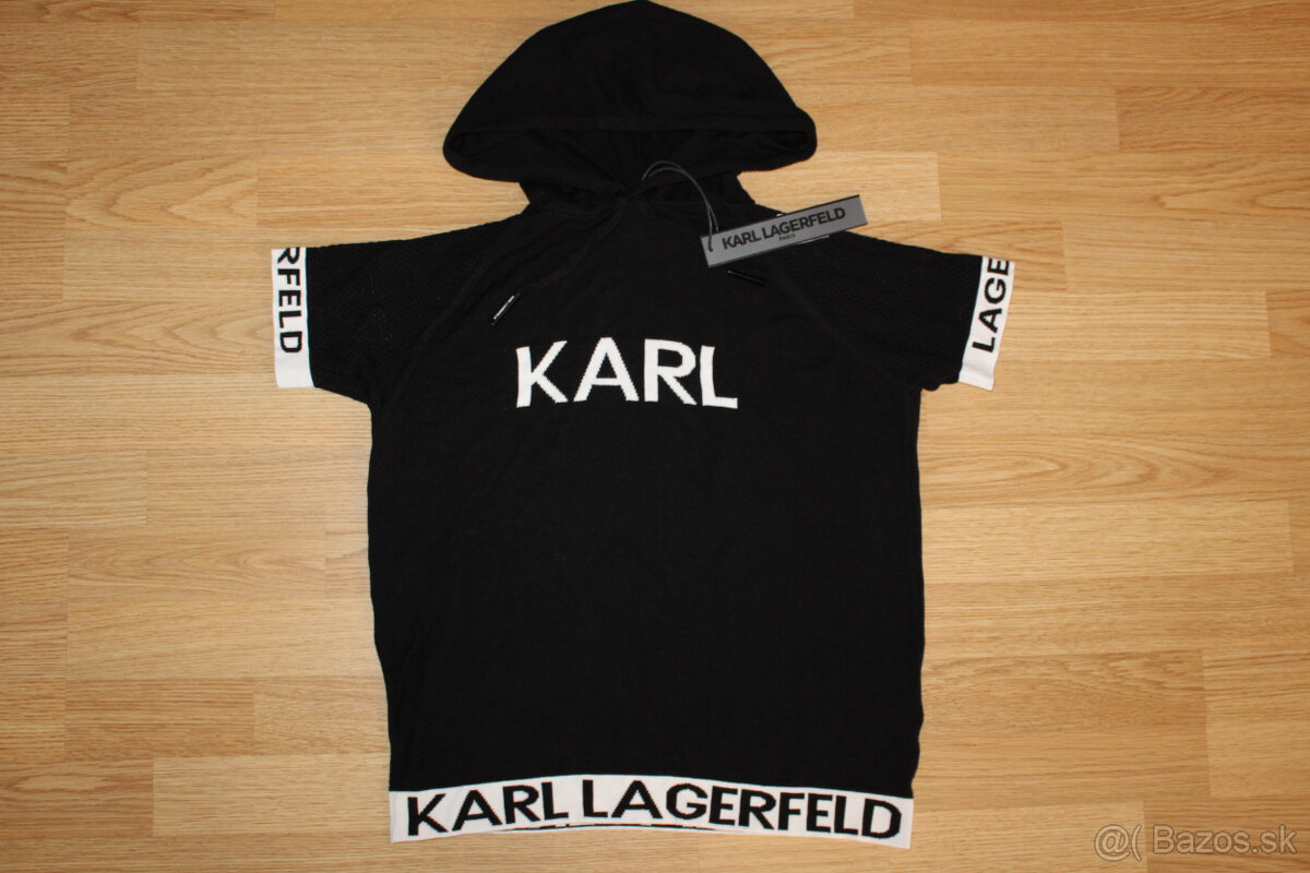 Dámske tričko Karl Lagerfeld s kapucňou