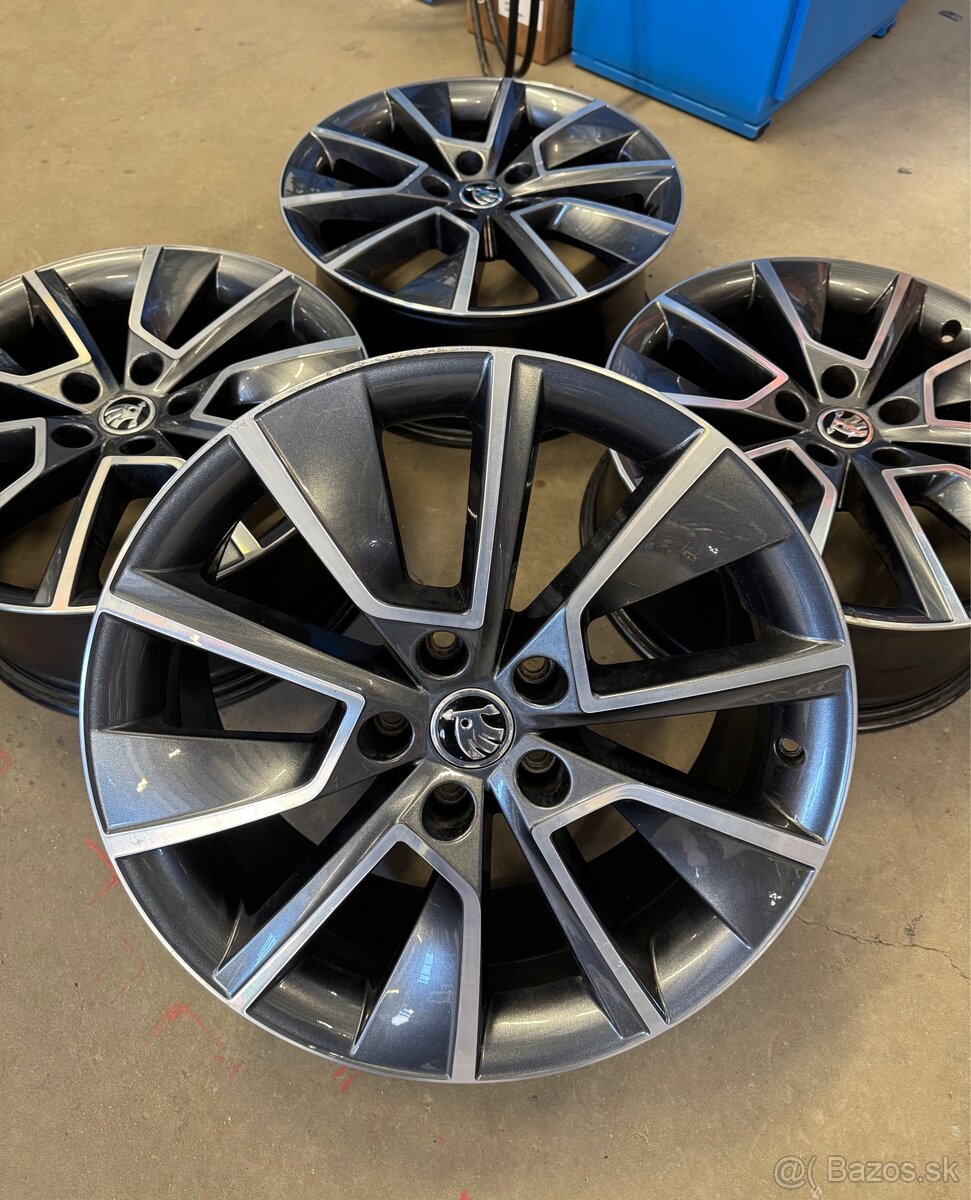 hlinikové kolesá Škoda braga R18