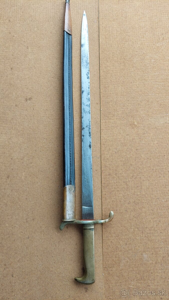 Nemecky vychadzkovy bodak mod.1871