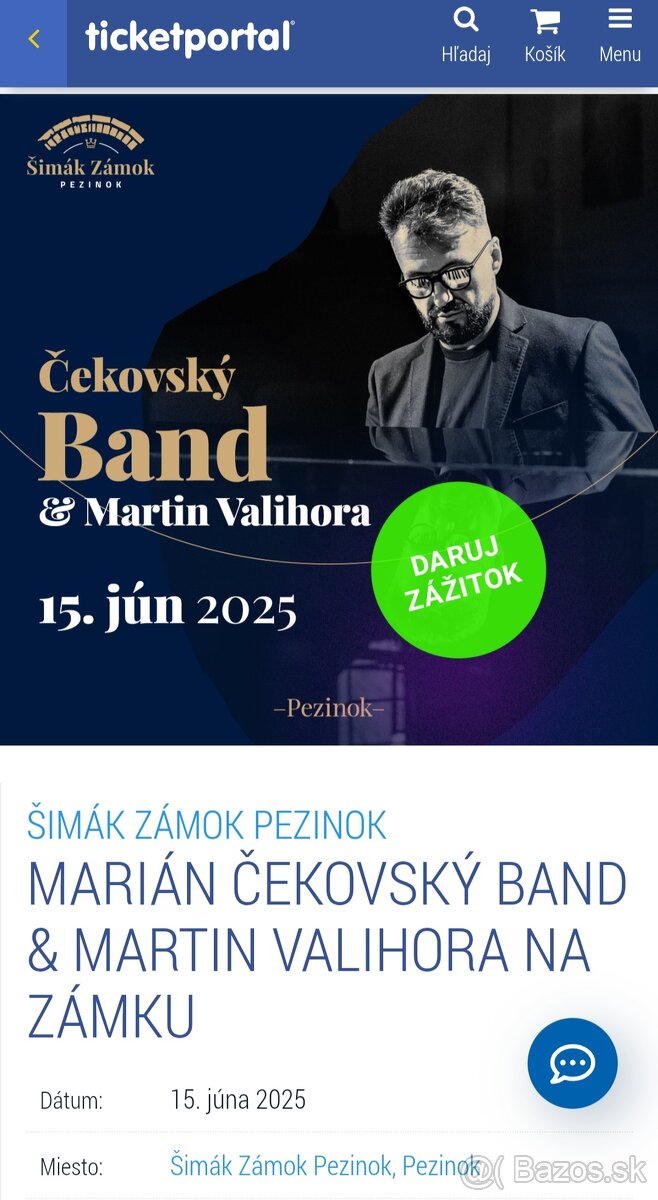 Koncert Marian Cekovsky & Martin Valihora