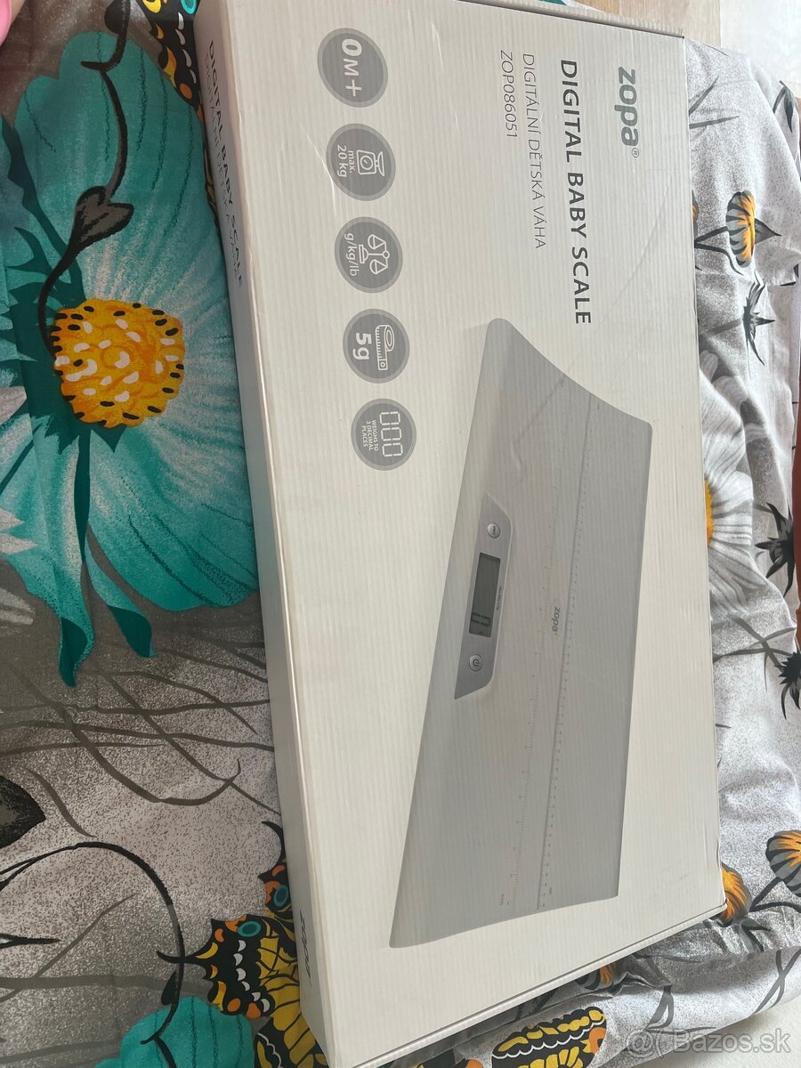 Zopa Digitálna detská váha Grey