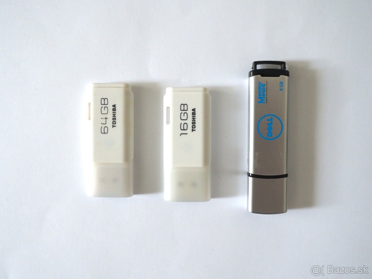 USB kľúče 3ks