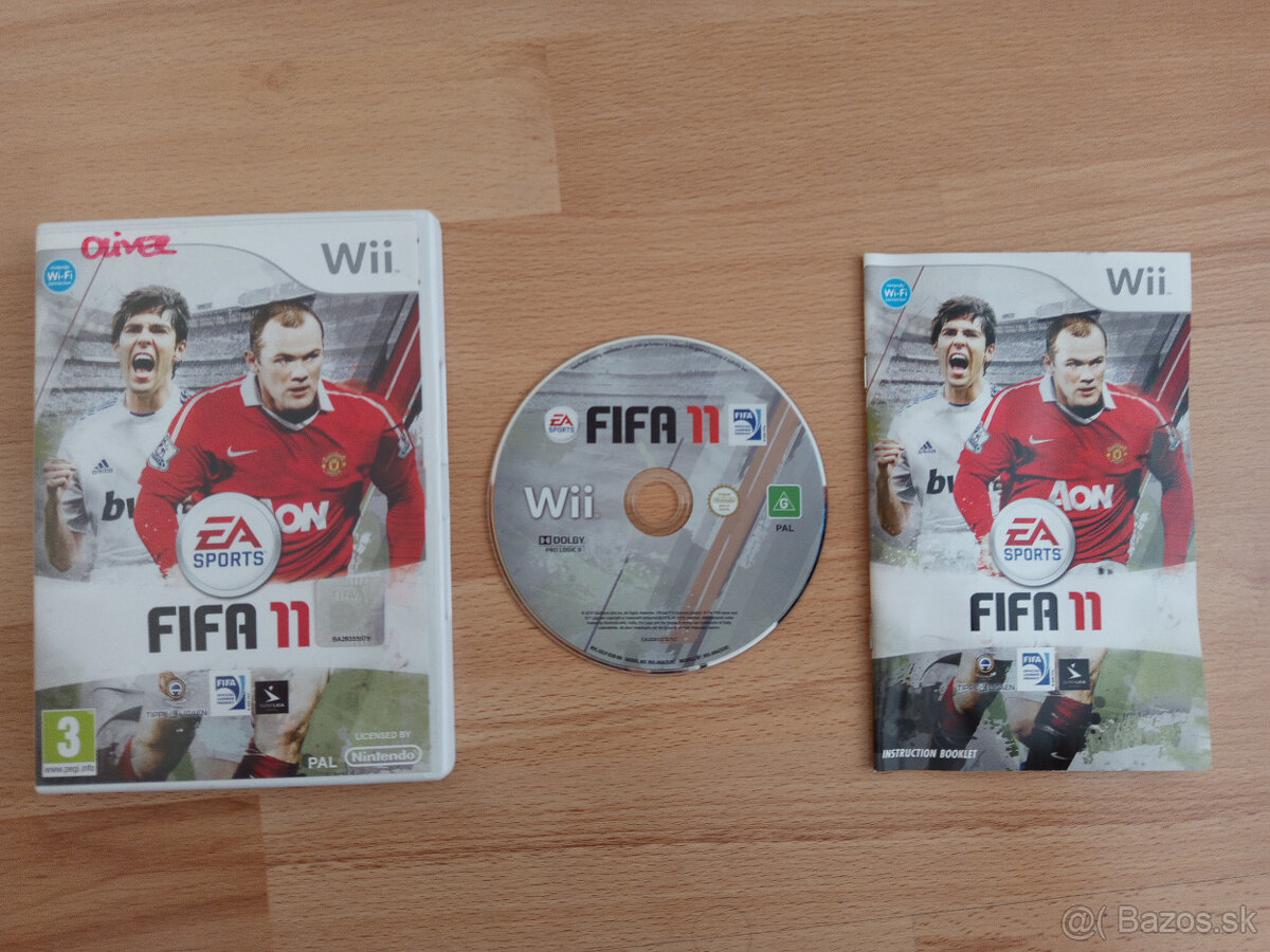 Nintendo WII hra FIFA 11