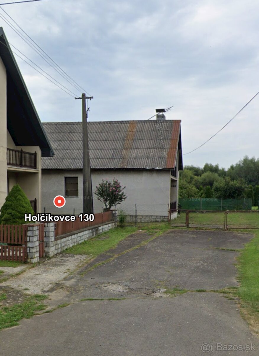 Na predaj rodinný dom – Holčíkovce (pri Domaši)