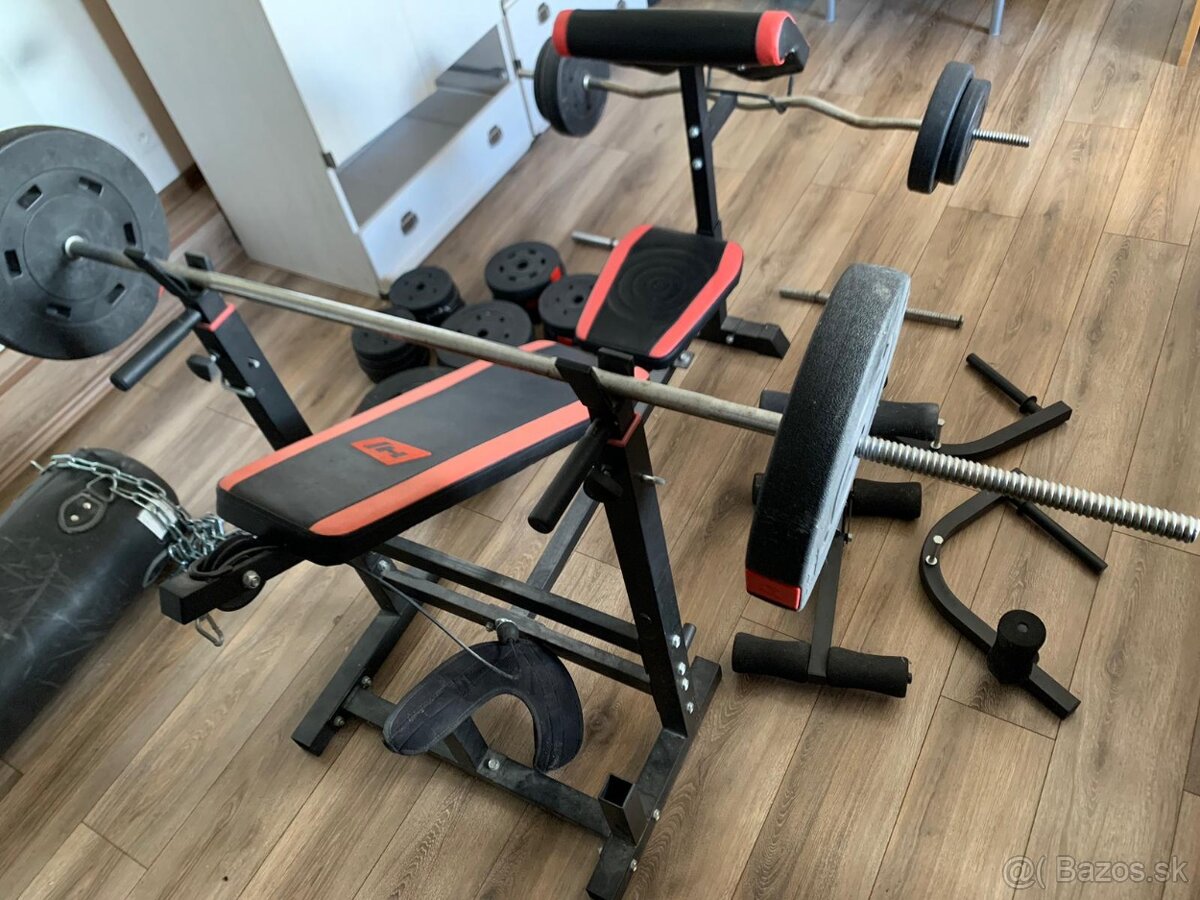 Multifunkčná lavička na cvičenie