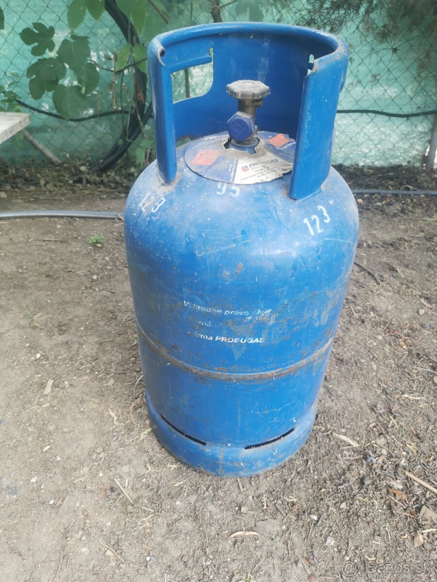 Propan butanova fľaša 10kg