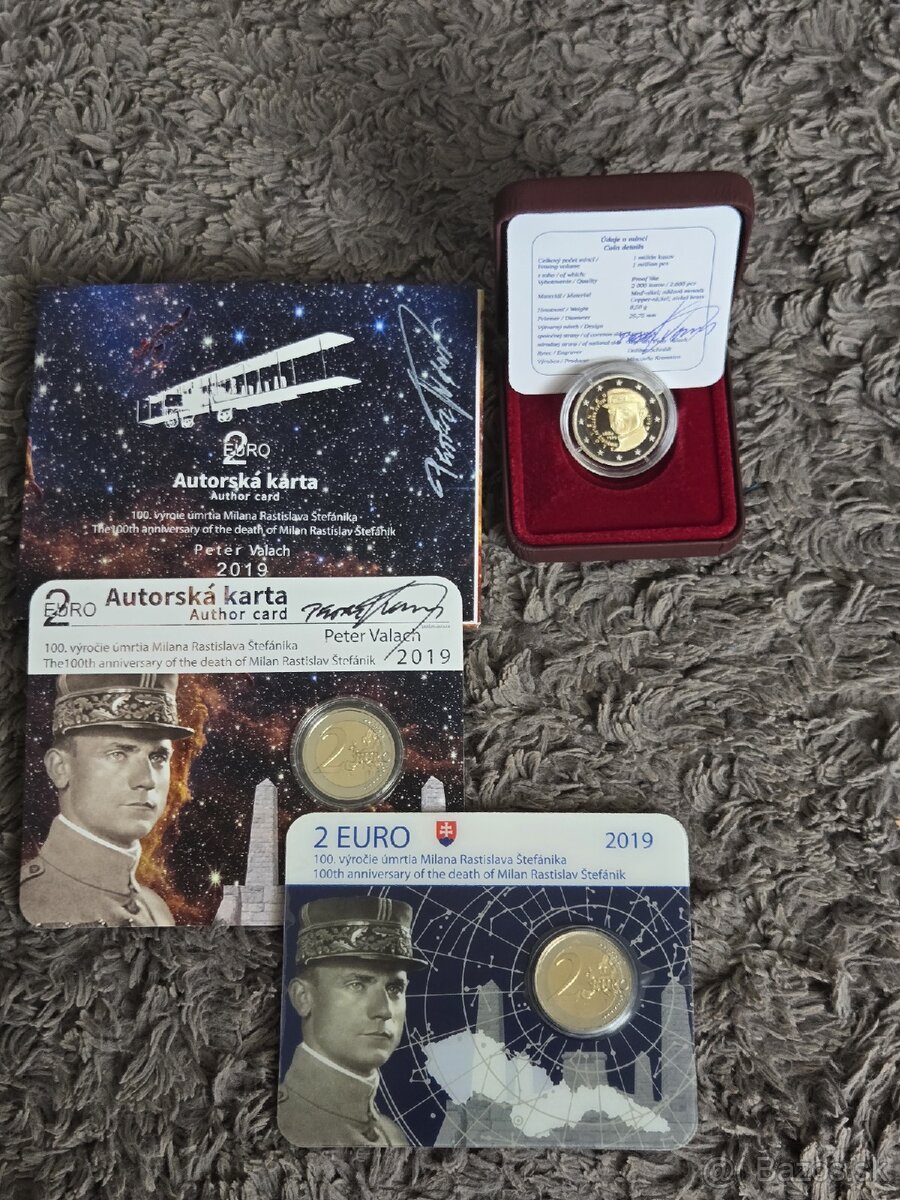 2€ Proof 2019 M.R.ŠTEFÁNIK