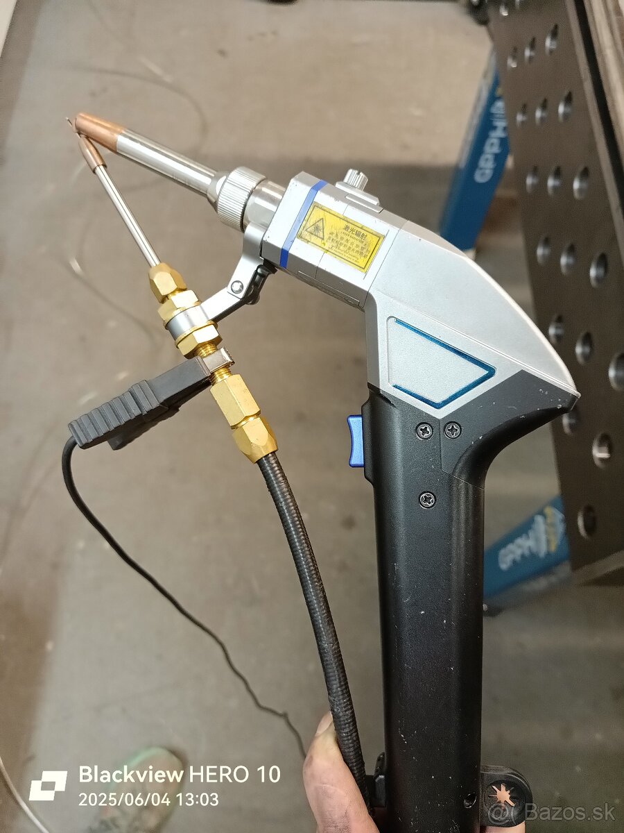 Zváranie laserom u zákazníka + elektrika