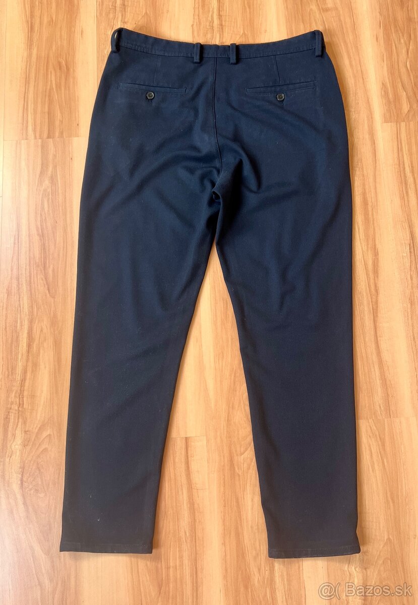 Modré nohavice Zara, 44