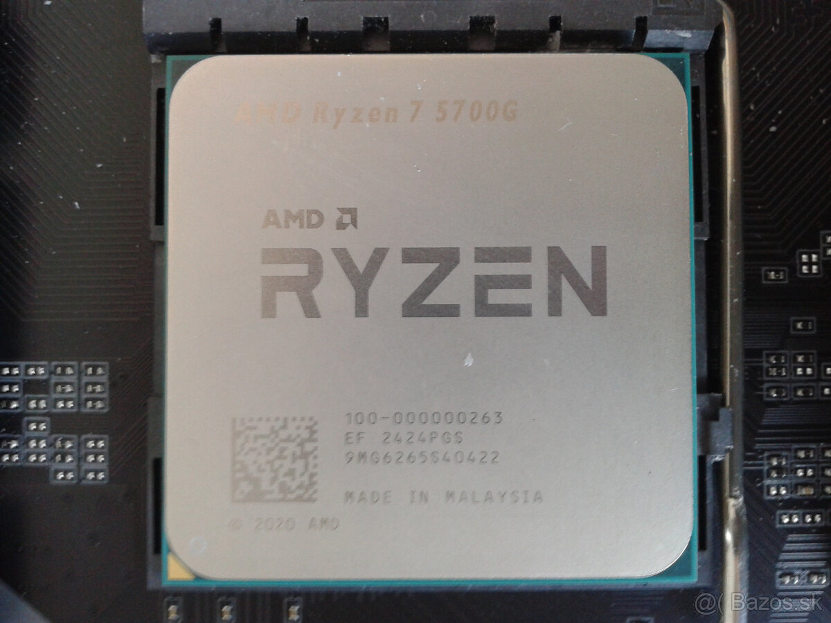 AMD Ryzen 7 5700G s výkonným chladičom