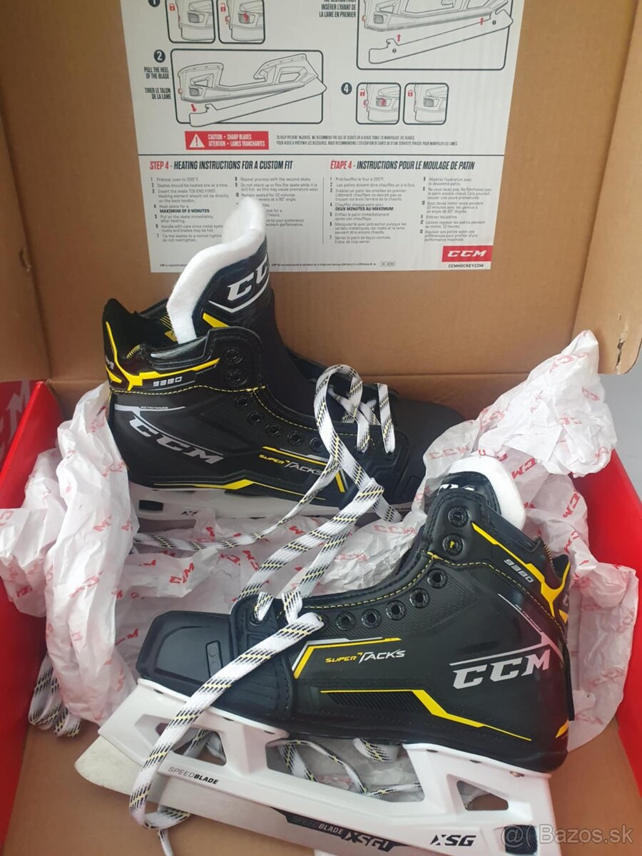 Brankárske korčule CCM TACKS 9380 7EE v super cene