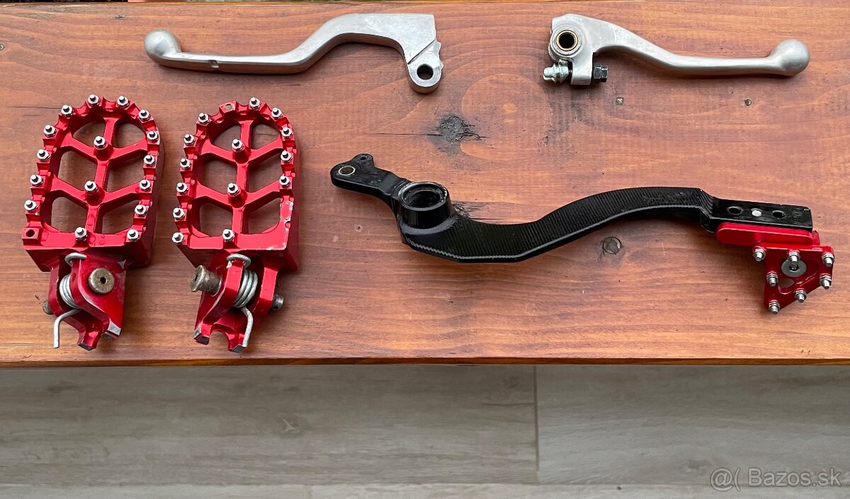 Honda 250 crf/2021 Brzda,stupačky,páčky