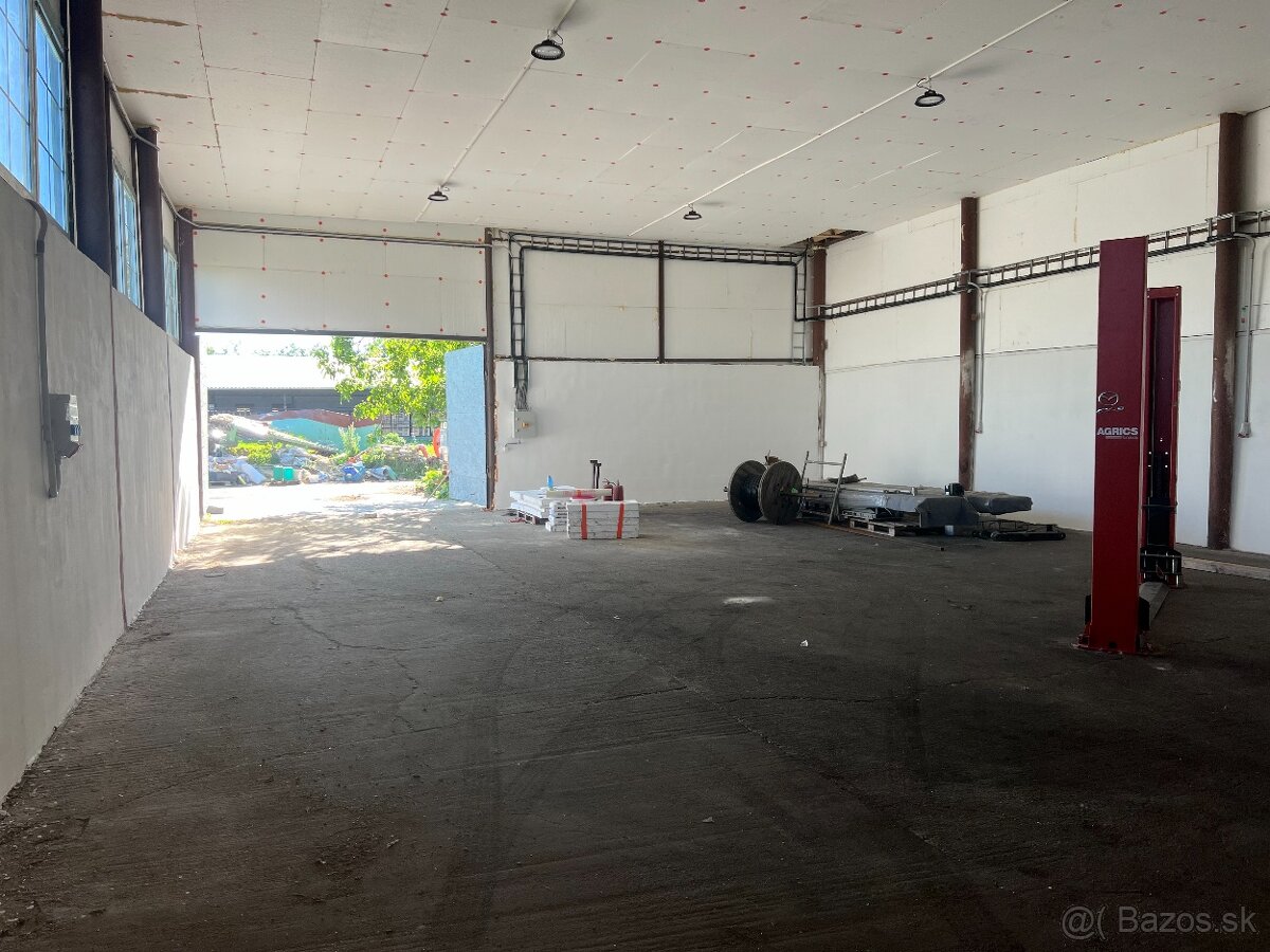 Prenajmem  Garáž,Dieľňu ,Sklad,Kancelárske priestory