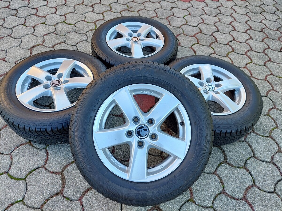 5x112 R15 Zimna Sada,Octavia 3.
