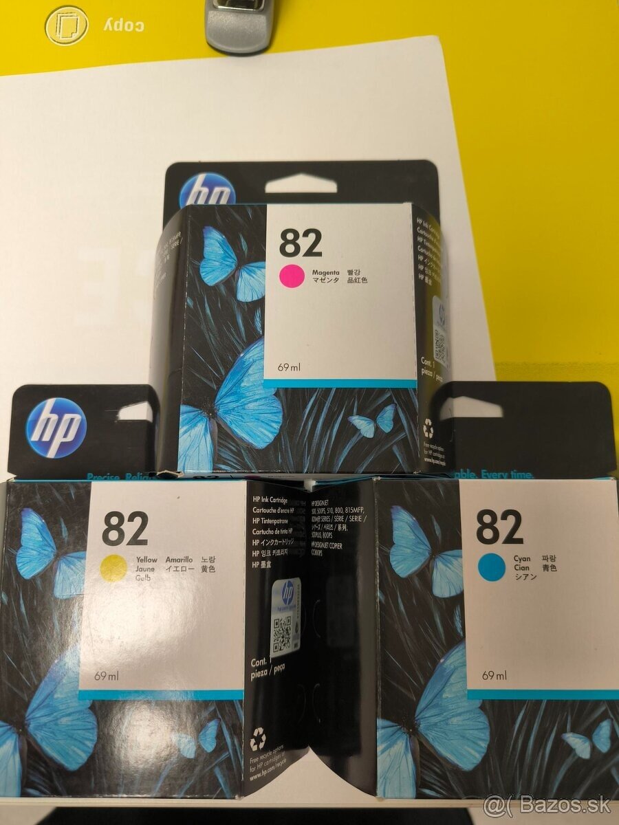 Farebný HP toner 82 (C4911A,C4912A,C4913A)