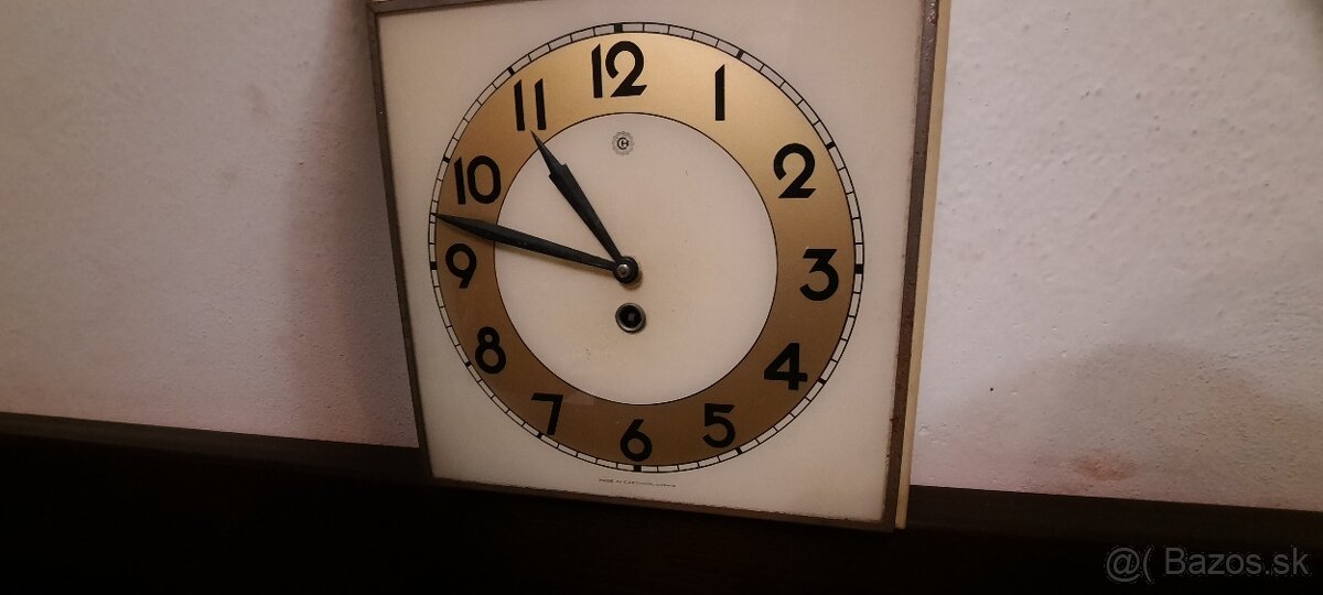 Nástenné kuchynské vintage hodiny Chronotechna