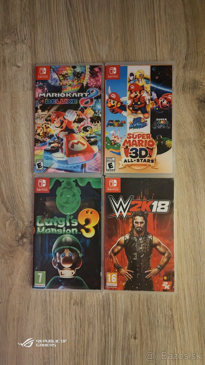 Nintendo switch hry - AKTUALNE
