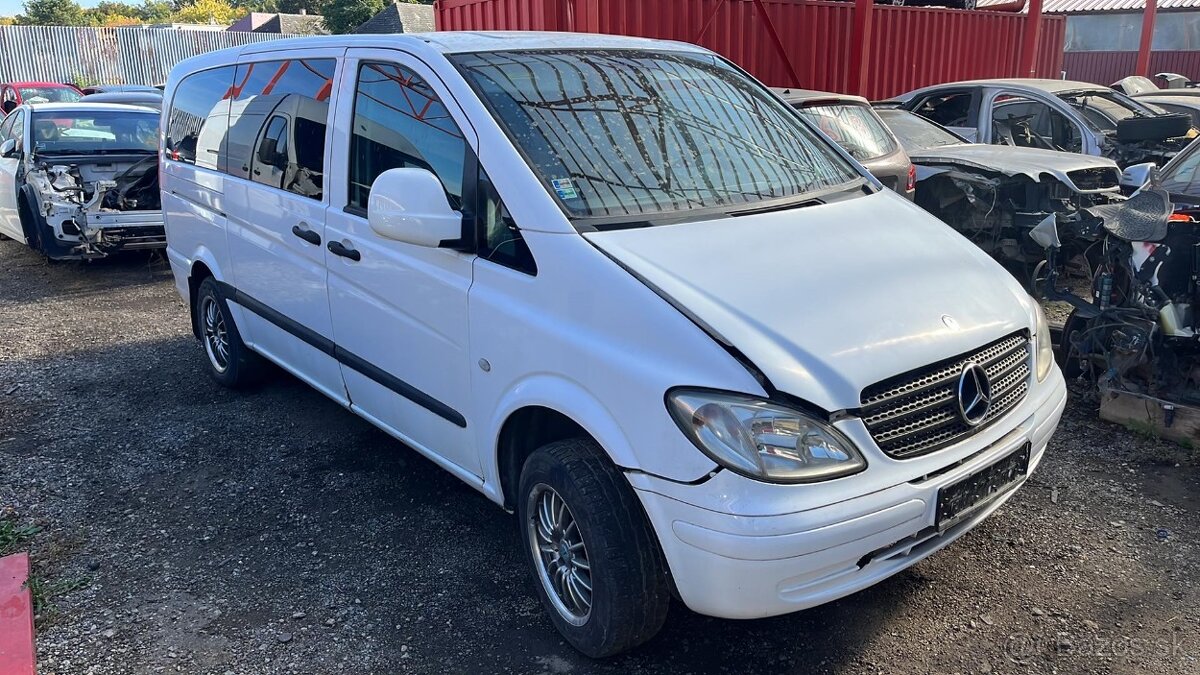 Mercedes Vito W639 2,2CDI 100kw kód motora:651.940
