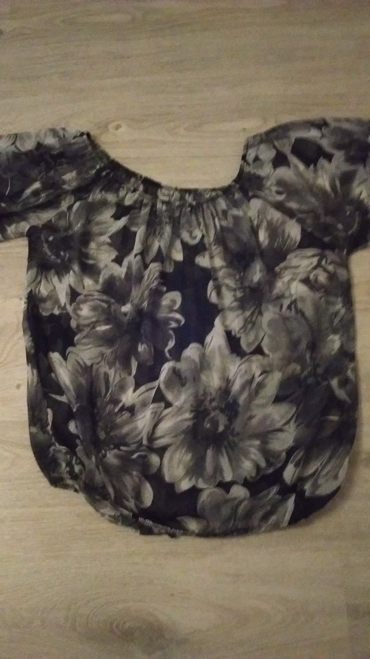 Damska kvetovana bluzka L