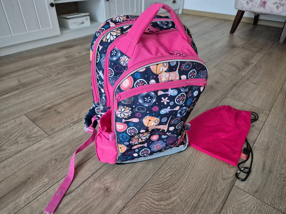 Dievcenska skolska taska TOPGAL