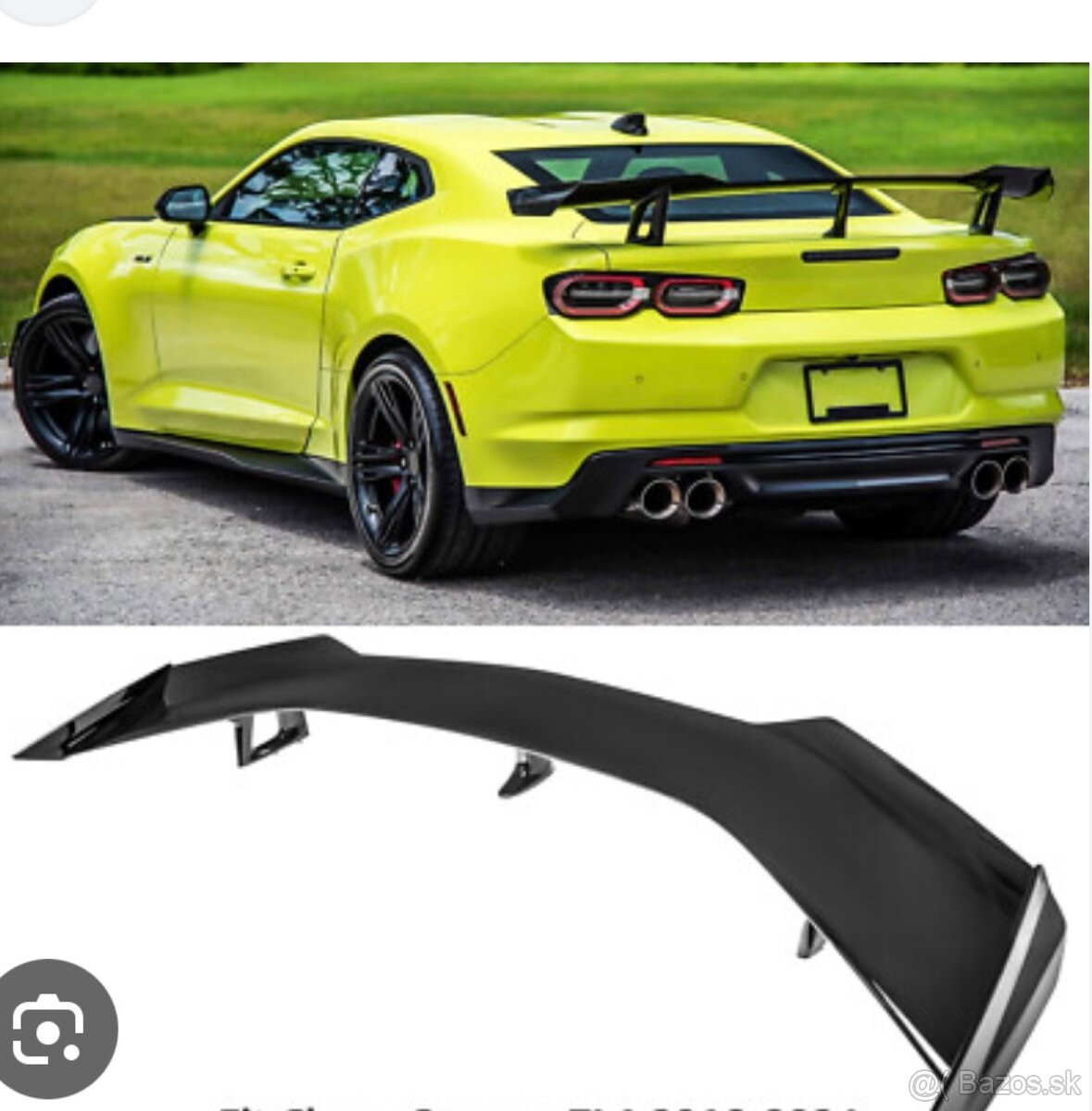 Chevrolet Camaro 2016-2025 kridlo(spojler)